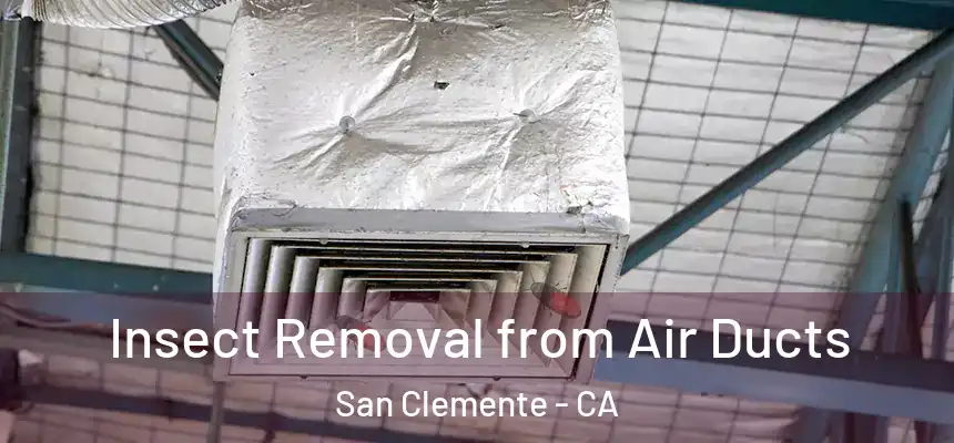  Insect Removal from Air Ducts San Clemente - CA