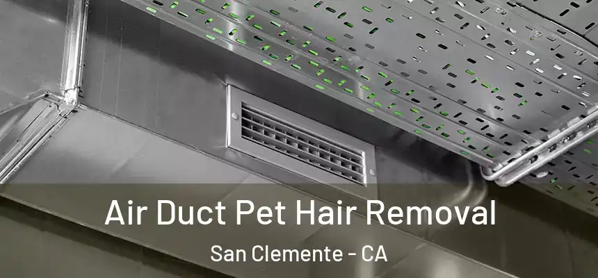  Air Duct Pet Hair Removal San Clemente - CA